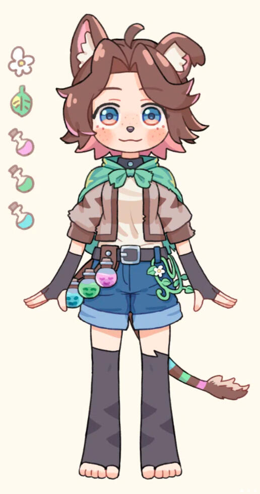 Live 2d Model drawn by OshushiUzumaki